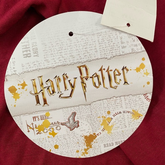 HARRY POTTER Halloween Juniors' Size M(7/9) Halloween Costume T-shirt with Cape - Picture 5 of 13